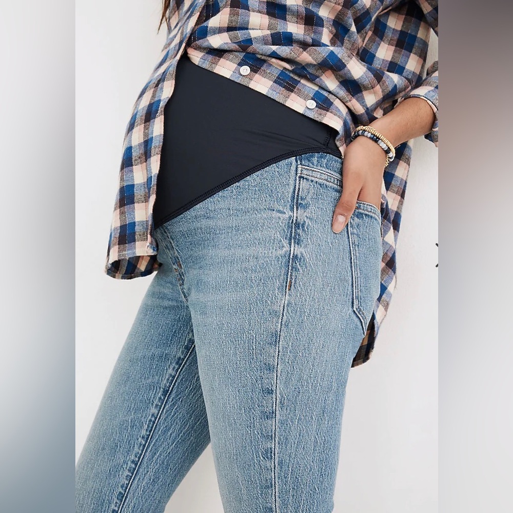 Madewell Perfect Vintage Maternity Over-The-Bump Jean, Size 30
